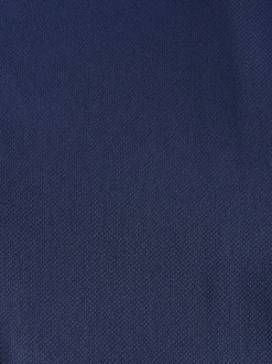 Bright Blue Slim Fit Textured Suit Jacket