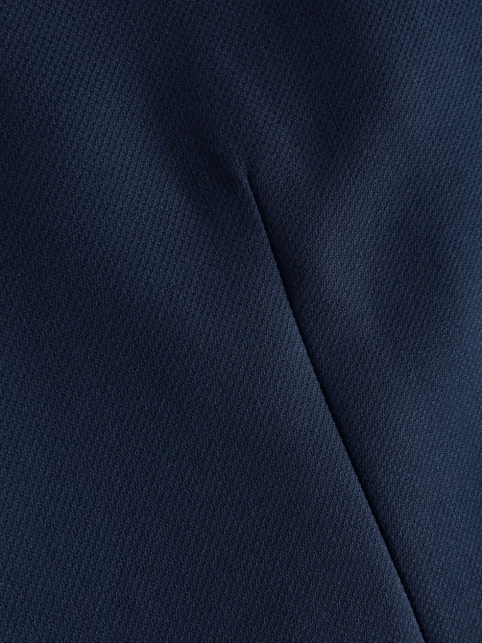 Bright Blue Textured Suit Waistcoat