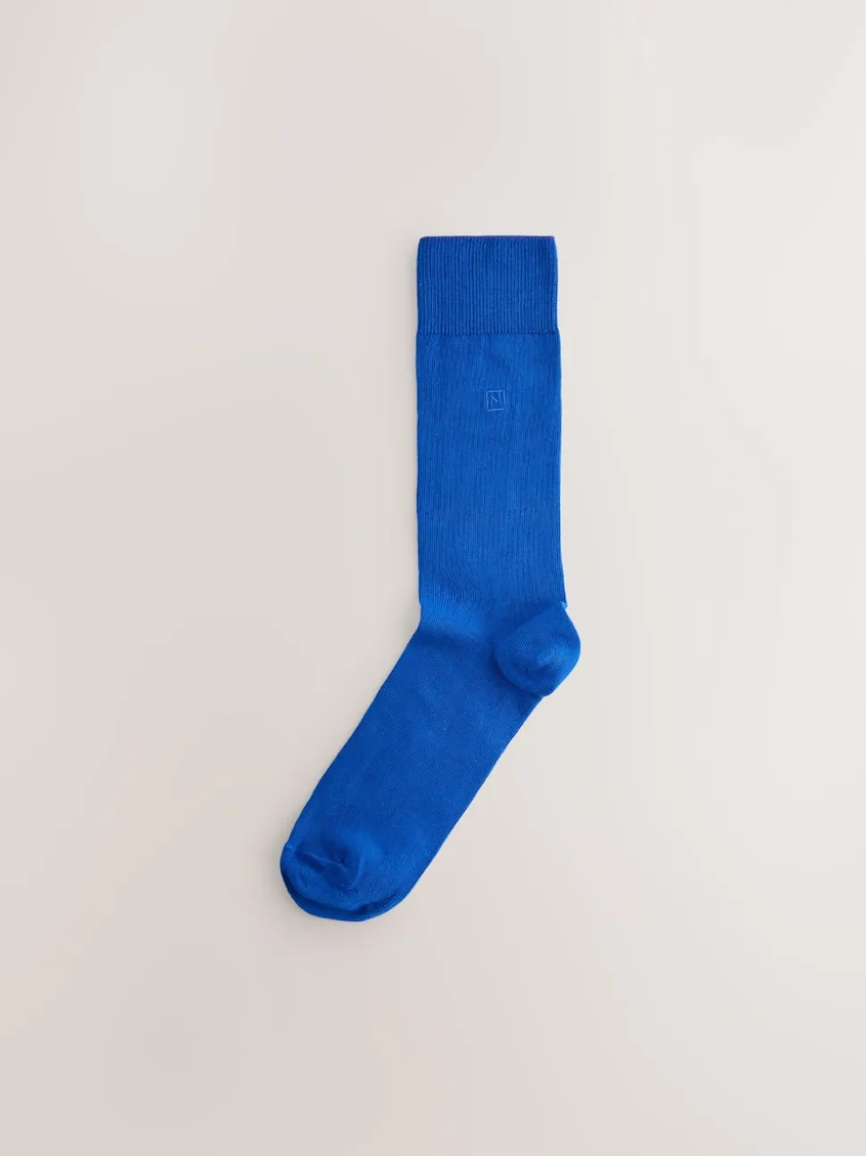 Bright Blue/Green/Red 8 Pack Embroidered Lasting Fresh Socks