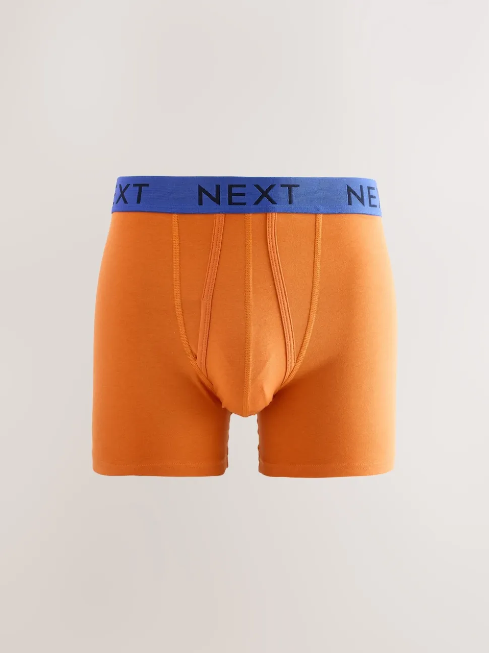 Bright Blue/Orange Spot 10 pack A-Front Boxers