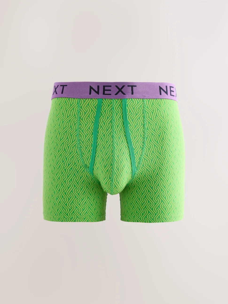 Bright Blue/Orange Spot 10 pack A-Front Boxers