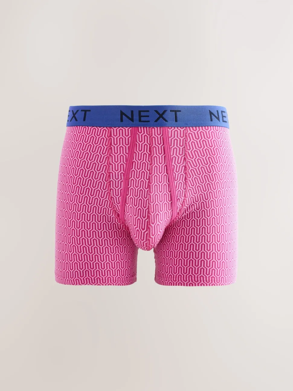 Bright Blue/Orange Spot 10 pack A-Front Boxers