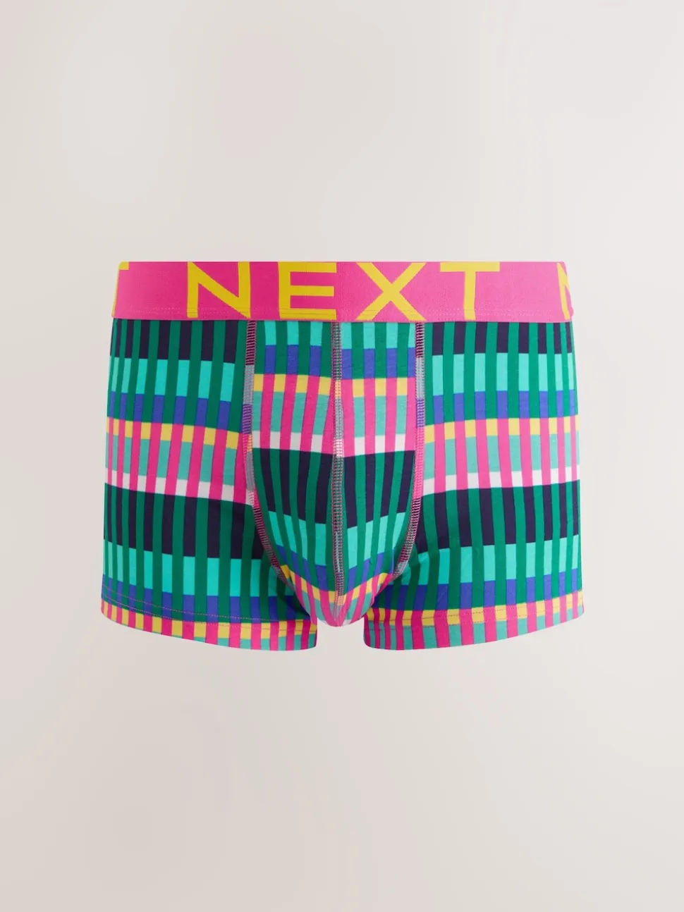 Bright Blue/Purple Geo 5 Pack Hipster Boxers 5 Pack