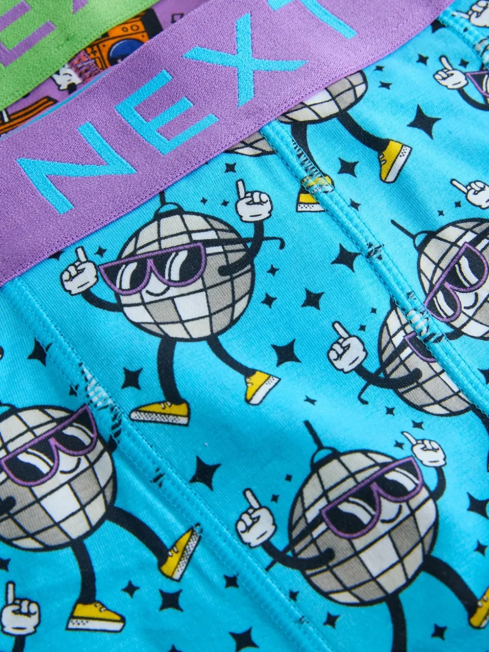 Bright Disco Character 8 pack Trunk Boxers