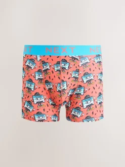 Bright Disco Character 8 pack Trunk Boxers