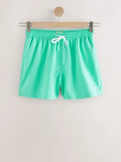 Bright Green Essential Swim Shorts
