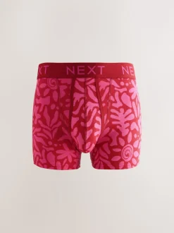Bright Pattern A-Front Boxers 8 Pack