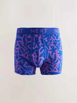Bright Pattern A-Front Boxers 8 Pack