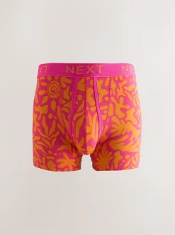 Bright Pattern A-Front Boxers 8 Pack
