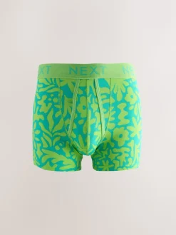 Bright Pattern A-Front Boxers 8 Pack