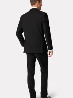 Brook Taverner Black Dark Suit Jacket