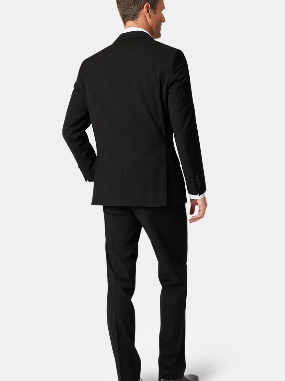 Brook Taverner Black Dark Suit Jacket