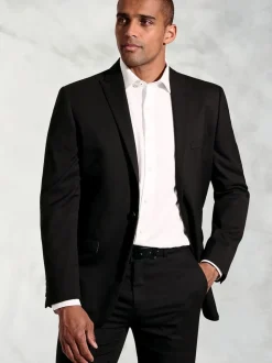 Brook Taverner Black Washable Suit Jacket