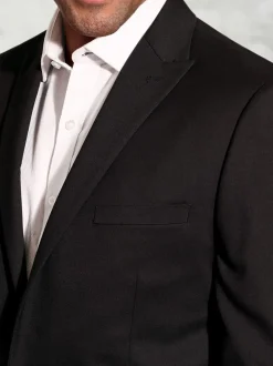 Brook Taverner Black Washable Suit Jacket
