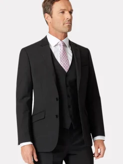 Brook Taverner Black White Suit Jacket