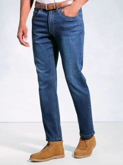 Brook Taverner Blue 5 Pocket Denim Jeans