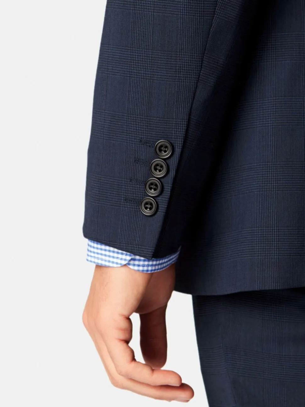 Brook Taverner Blue Cassino Slim Fit Jacket
