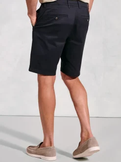 Brook Taverner Blue Stretch Chino Shorts