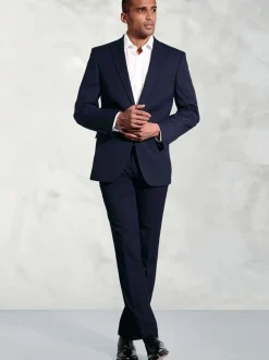 Brook Taverner Blue Washable Suit Jacket
