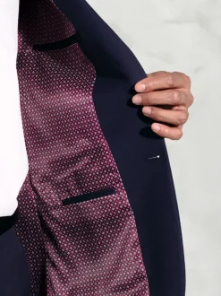 Brook Taverner Blue Washable Suit Jacket