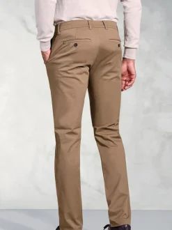Brook Taverner Brown Stretch Trousers