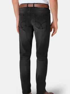 Brook Taverner Grey 5 Pocket Denim Jeans