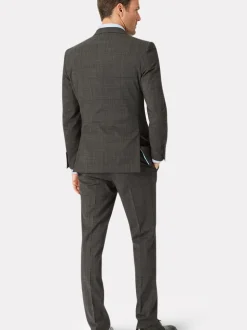 Brook Taverner Grey Cassino Slim Fit Jacket