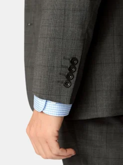 Brook Taverner Grey Cassino Slim Fit Jacket