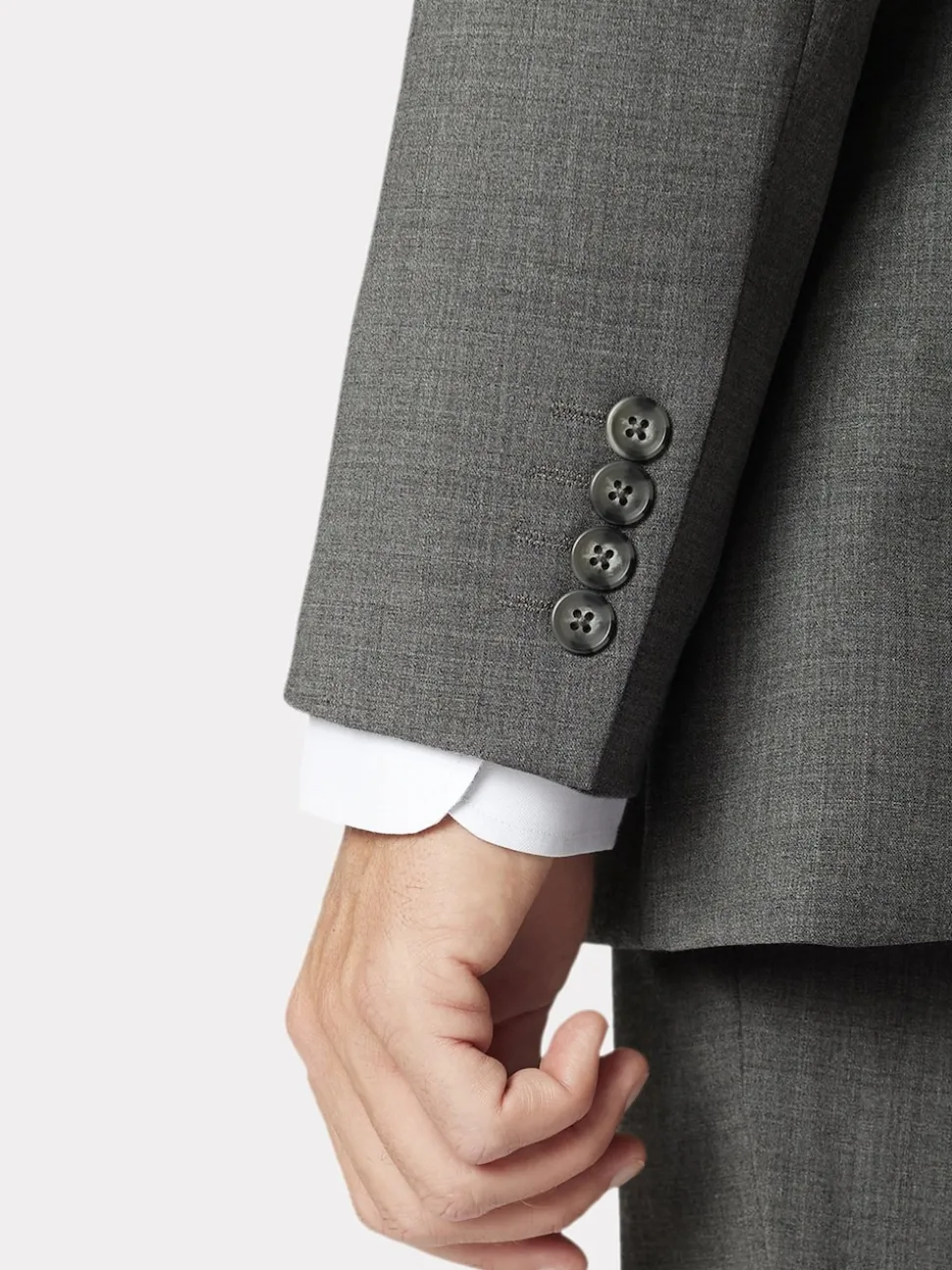 Brook Taverner Grey Suit Jacket