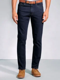 Brook Taverner Navy Blue 5 Pocket Denim Jeans