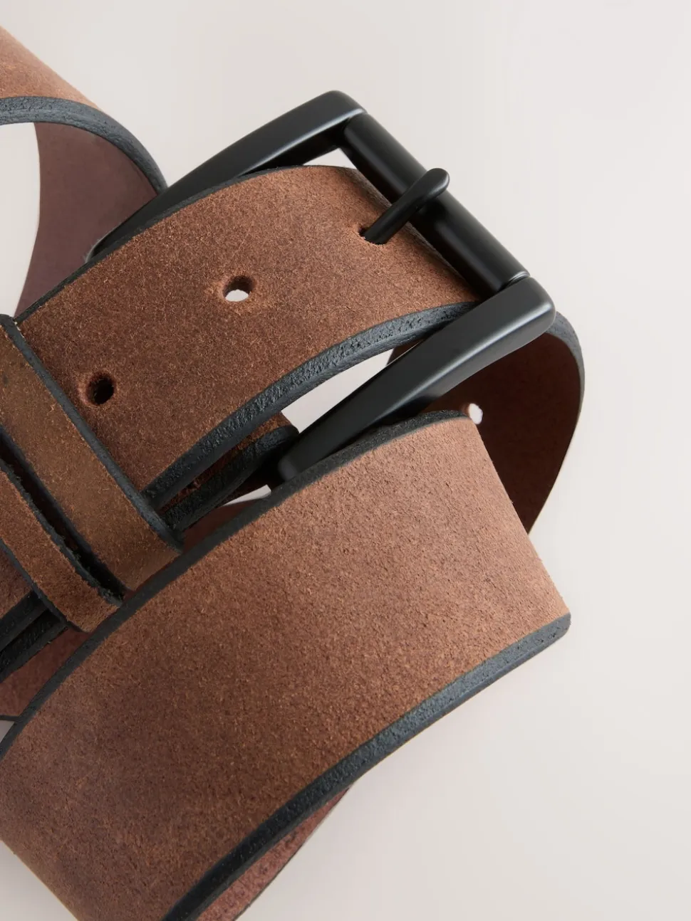 Brown Casual Leather Belt