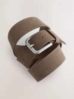 Brown Casual Leather Belt