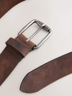 Brown Casual Leather Belt