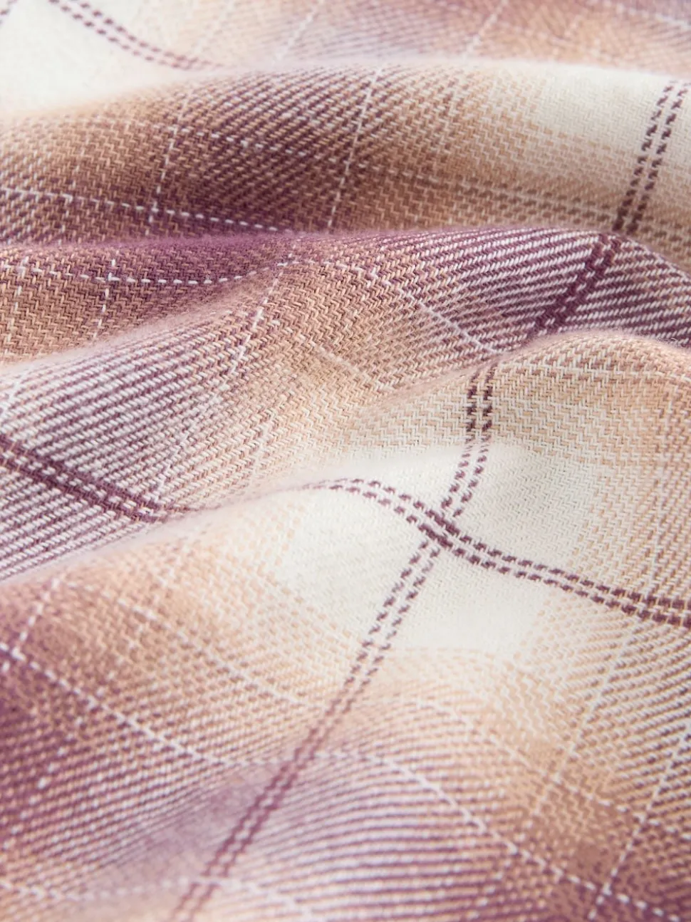 Brown Check Long Sleeve Shirt