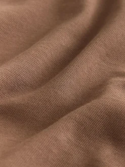 Brown Chocolate Relaxed Fit Heavyweight T-Shirt