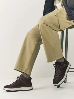Brown Hiker Style Sports Boots