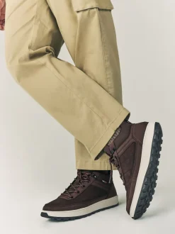 Brown Hiker Style Sports Boots