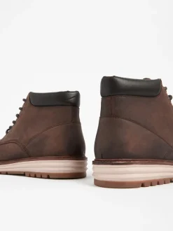 Brown Leather Boots
