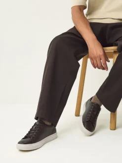 Brown Minimal Trainers