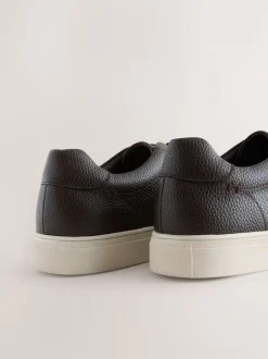Brown Minimal Trainers