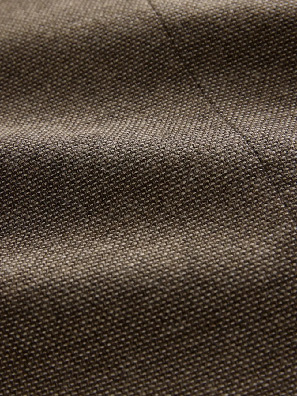 Brown Regular Fit Textured Smart Blazer