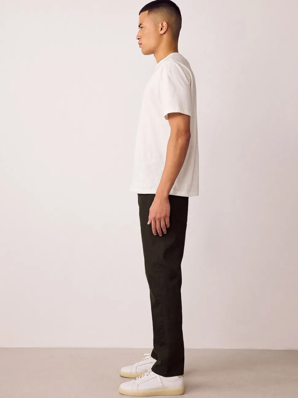 Brown Single Slim Fit Classic Stretch Jeans