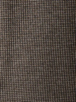 Brown Slim Fit Smart Elasticated Back Textured Trousers with Stretch