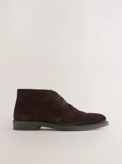 Brown Smart Suede Chukka Boots