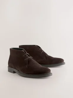 Brown Smart Suede Chukka Boots