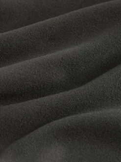 Brown Soft Touch Quarter Zip Neck Fleece