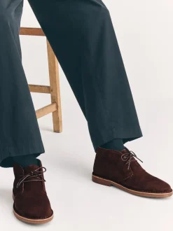 Brown Suede Desert Boots