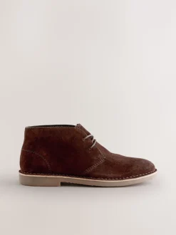 Brown Suede Desert Boots
