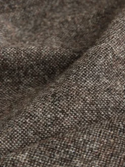 Brown Tailored Fit Signature Abraham Moon 100% British Wool Donegal Suit Trousers