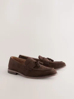 Brown Tassel Loafers